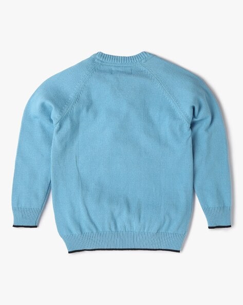 Boys light hot sale blue sweater