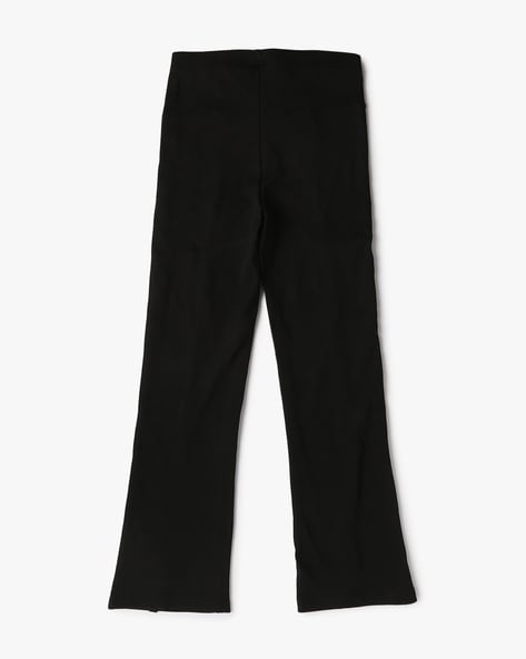 Girls' Black Pants with Belt | S-94 – Luxahaus Beyond