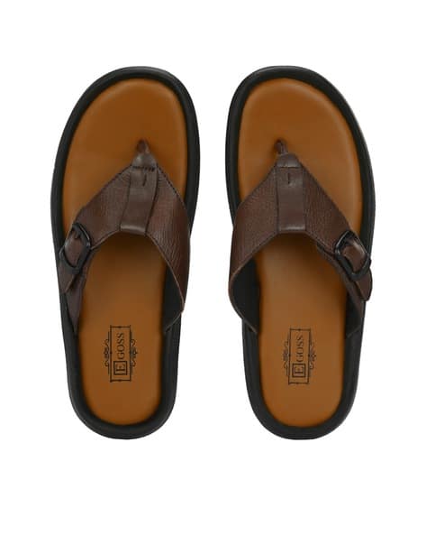 Egoss Style Slippers For Men Men Open-Toe Slip-On Slides