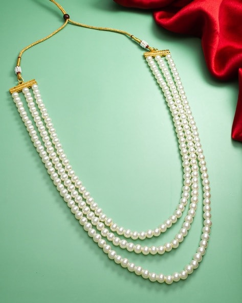 Gemstone Necklace | Pearl Collier Ocean Breeze – Bohemian Royalties