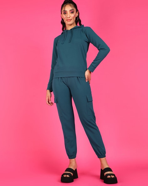 Buy Teal Suit Sets for Women by POPWINGS Online