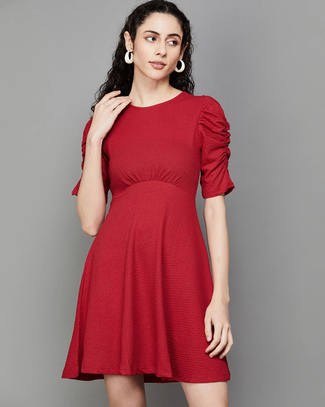 Buy Pink Dresses for Women by Purvaja Online | Ajio.com