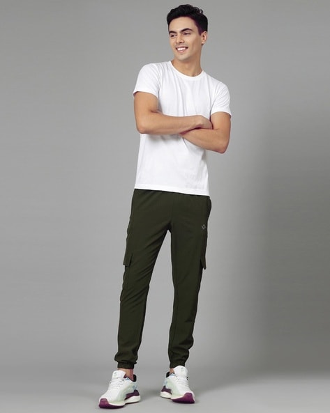 Buy Olive Track Pants for Men by SELVIA Online