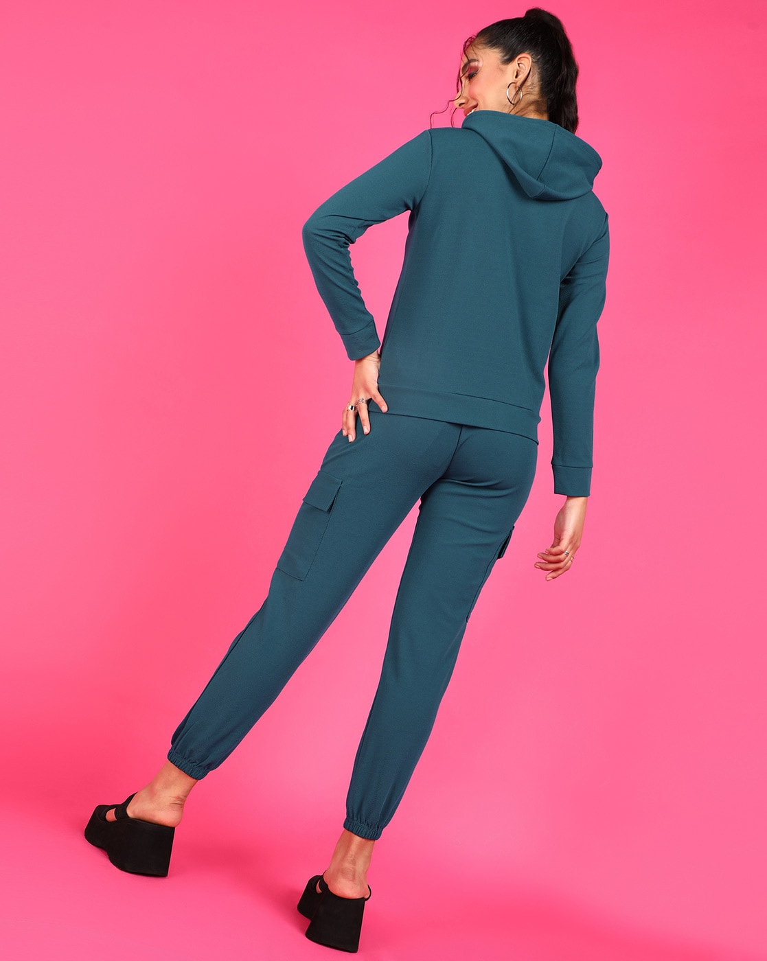 Buy Teal Suit Sets for Women by POPWINGS Online