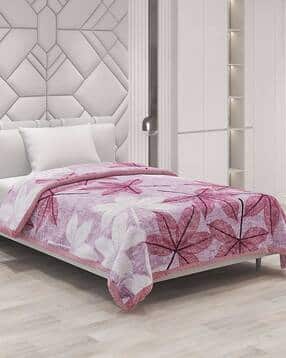monte carlo Floral Print Single Blanket-picture-29