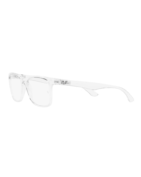 Clear frame ray bans sale