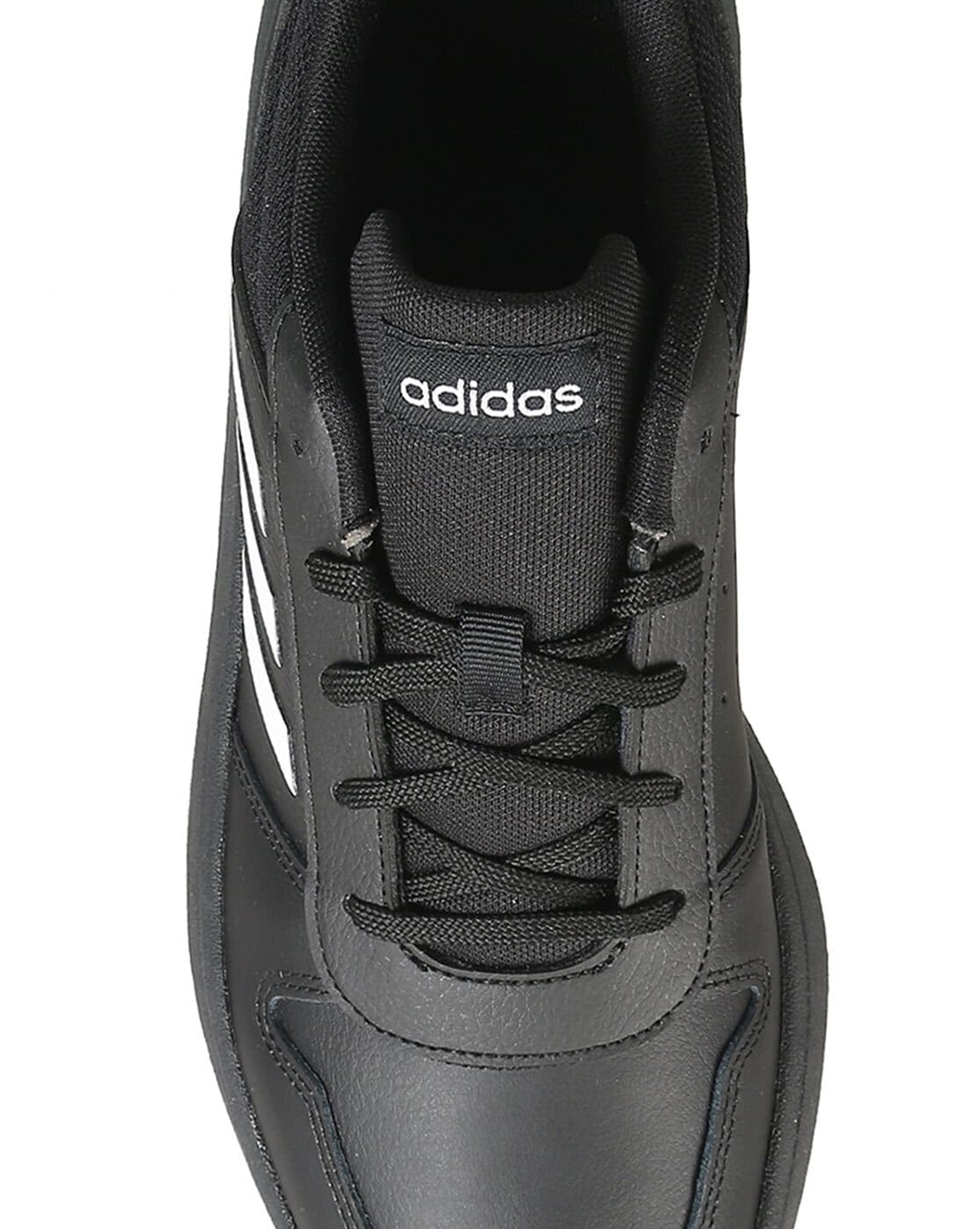 Adidas black 2025 formal shoes