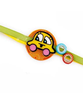 aapno rajasthan Cartoon-Designed Tie-Up Rakhi with Roli Chawal & Greetings Cards-picture-23
