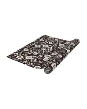 kuber industries Floral Print Wardrobe Kitchen Drawer Shelf Liner-picture-18
