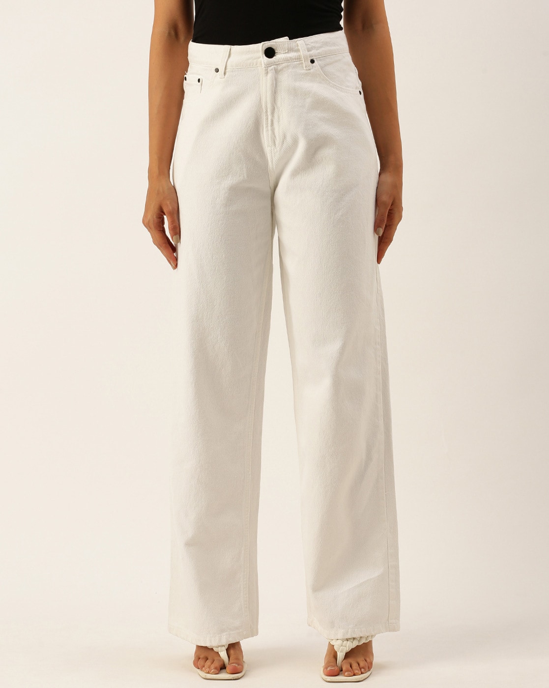 Buy White Jeans & Jeggings for Women by Bene Kleed Online