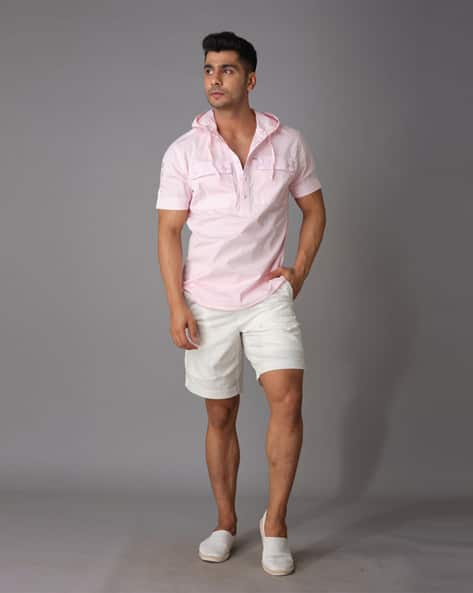 Outfit Mens White Skinny Shorts Levi's 511 Slim Fit Distressed