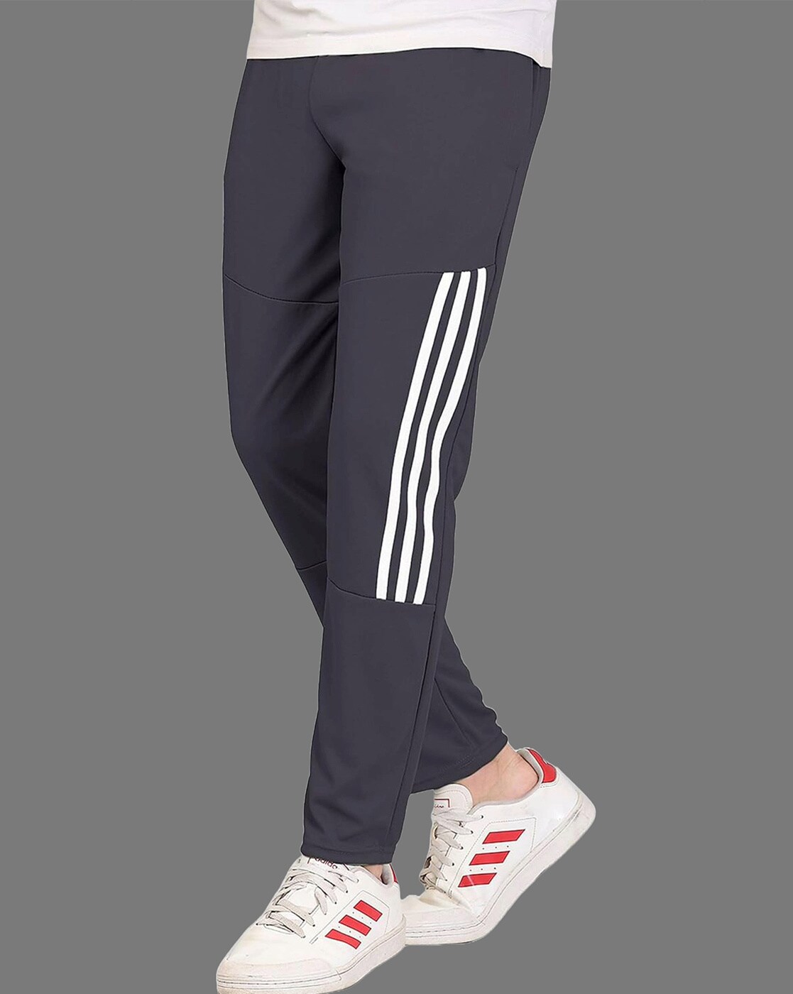 Buy Charcoal Track Pants for Men by Bolder Online