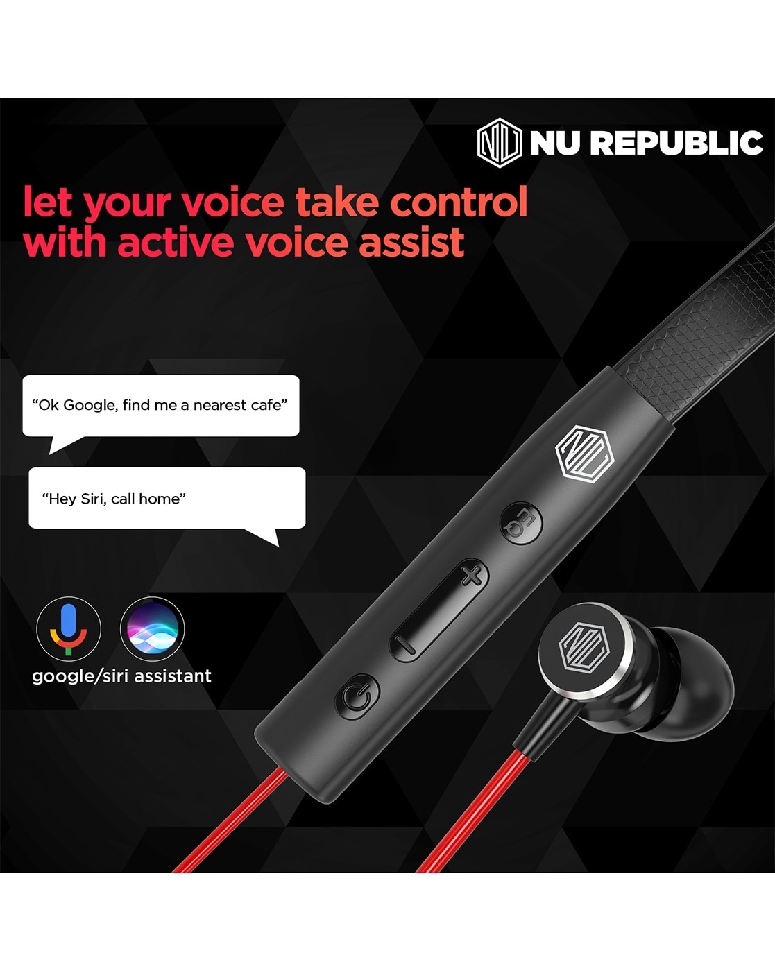 Nu republic jaxx l wired earphones hot sale