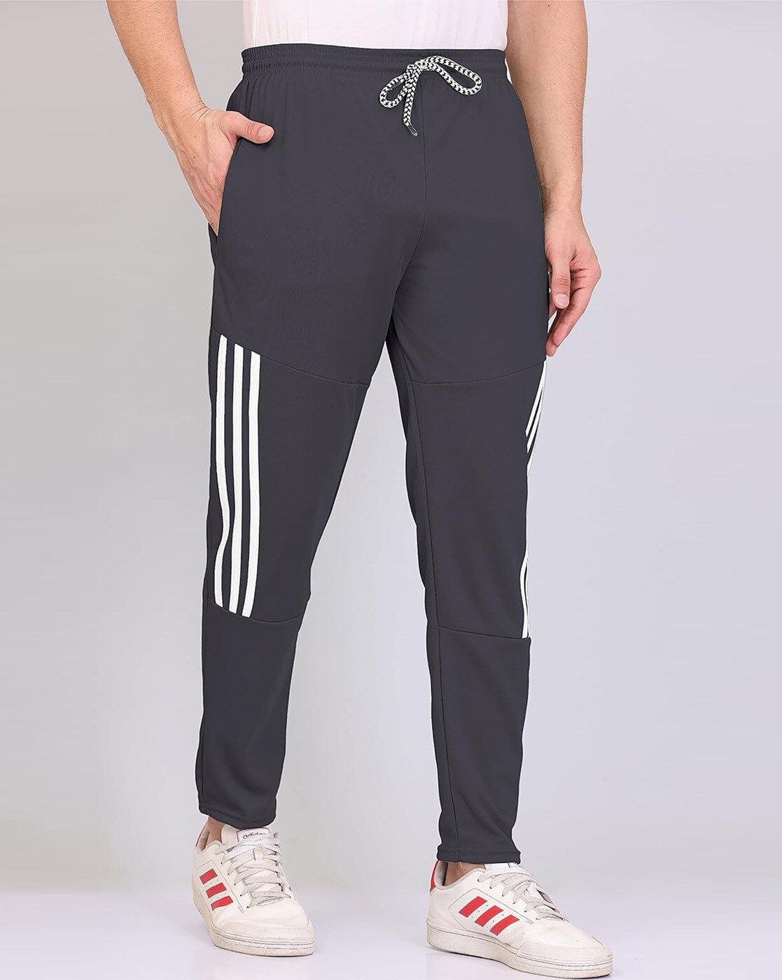 Buy Charcoal Track Pants for Men by Bolder Online