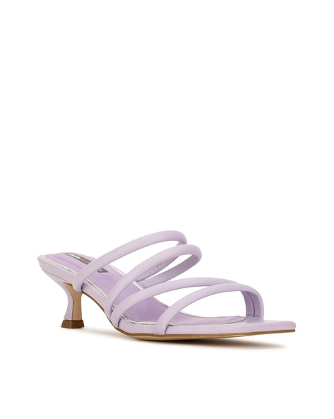 Purple Ankle-Strap High Heel Sandals | eBay