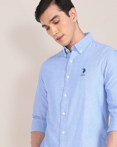 Buy Blue Shirts for Men by U.S. Polo Assn. Online