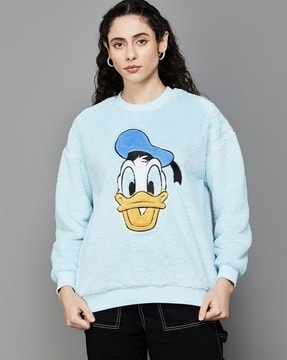 Zara donald outlet duck sweatshirt