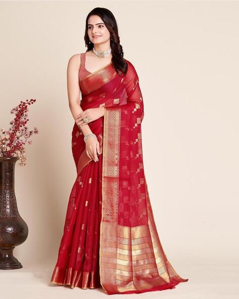 Buy women cotton saree in India @ Limeroad