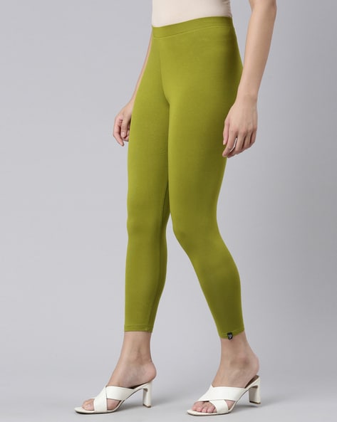 Buy Green Leggings for Women by Twin Birds Online