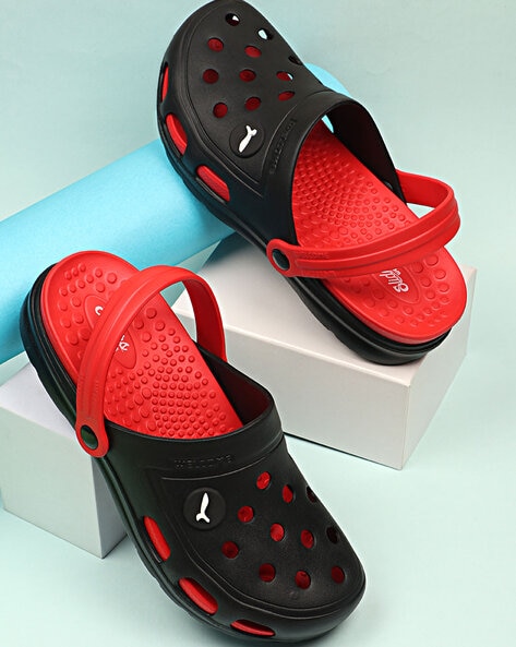 Buy Black Red Sandals for Men by WELCOME Online Ajio