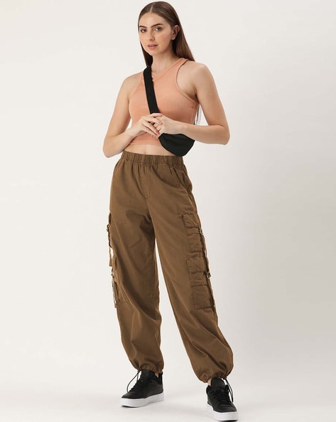 Y2k Drawstring Baggy Cargo Pants Fashion Long Length - Temu