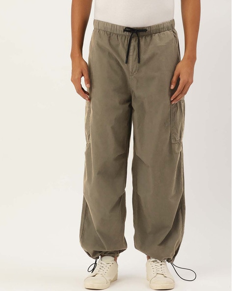 Buy Khaki Brown Trousers & Pants for Women by AJIO Online | Ajio.com