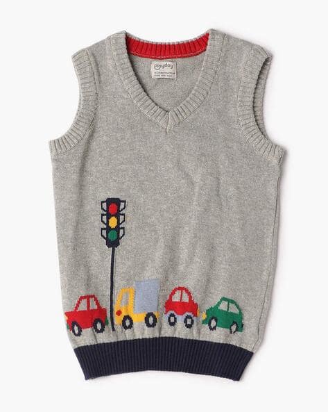 Toddler Boy Vest 4t Gymboree Boys' Cotton Sweater Vest Bunny