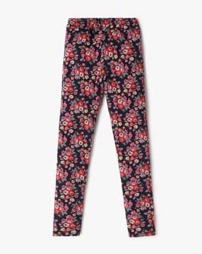 gap kids Girls Floral Print Straight Fit Leggings-picture-53