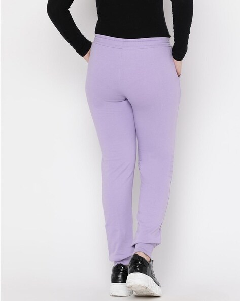 Buy Purple Track Pants for Girls by LI'L TOMATOES Online