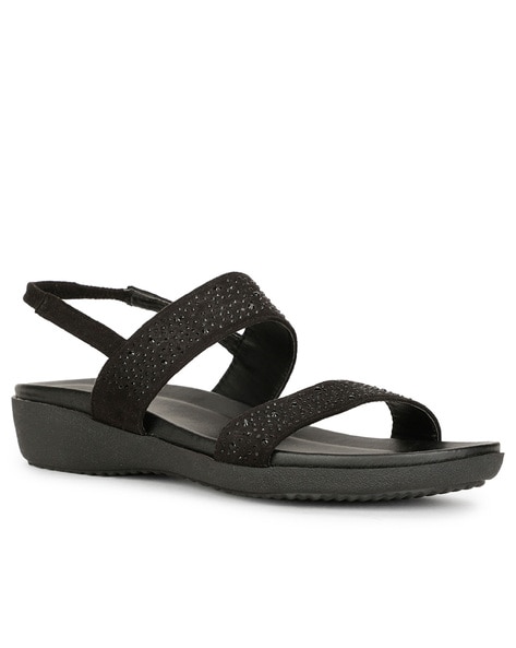 Online Exclusive] BATA Daris Women Sandals - Black 5806046 | Shopee Malaysia