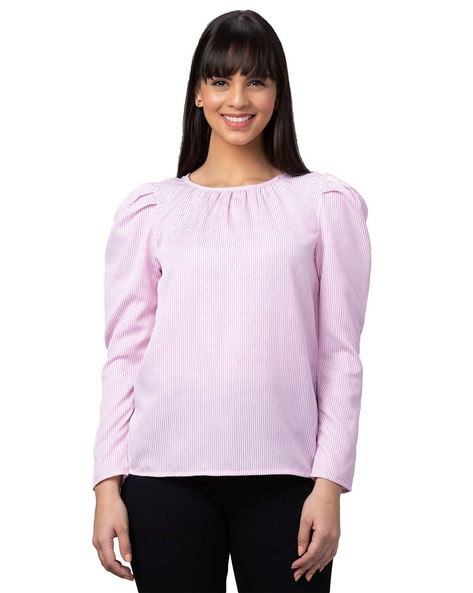 Buy Pink Tops for Women by GLOBUS Online