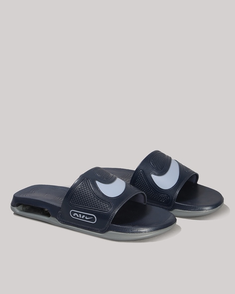 Blue nike kawa online slides