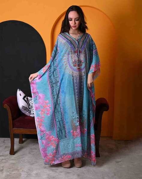 Modern Selection Sale New Jalabiya Kaftan Eid Ramada Dress at Rs 2300 |  Ladies Kaftan in Mumbai | ID: 26144179091