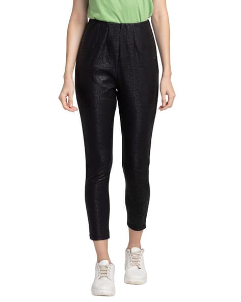 Pleat Ftont Skinny Fit Trousers