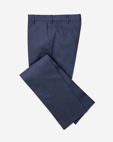 Buy Navy blue Trouser Pieces for Men by PAMY JEAN'S Online | Ajio.com