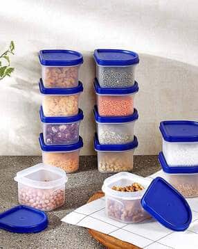 kuber industries Set of 12 Storage Jars with Lid-picture-42