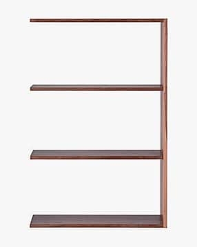 muji Stacking Shelf Wide Type Additional 3 Shelves Walnut-picture-15