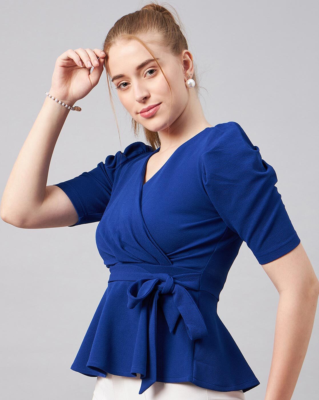 Buy Blue Tops for Women by ORCHID BLUES Online