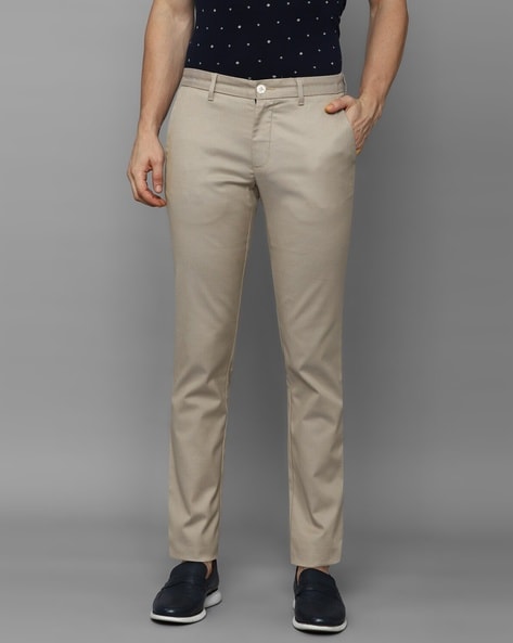 Buy Arrow Newyork Mid Rise Bi Stretch Formal Trousers - NNNOW.com