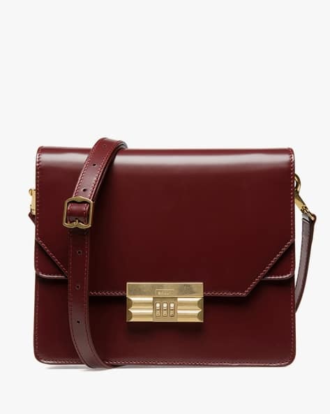 Busy Leather Crossbody Bag - Main Image