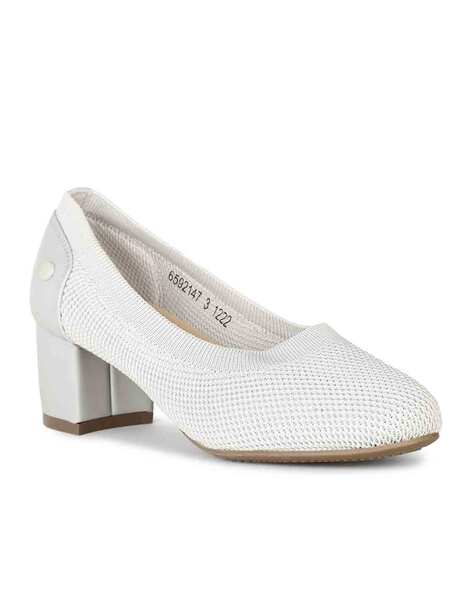 Platform Leather Sandal — White – La Garçonne