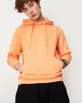 Buy Orange Sweatshirt & Hoodies for Men by MAX Online