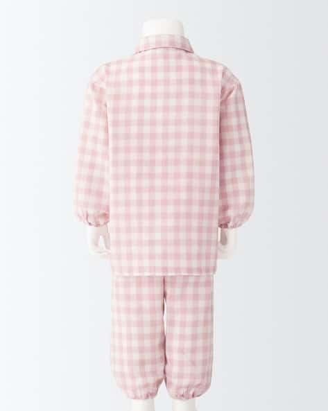 Buy Pink White Pyjamas for Infants by MUJI Online