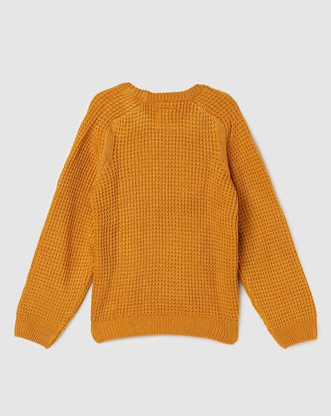 Boys mustard sale sweater