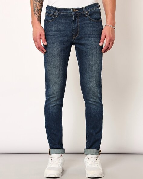 Lee Mid-Wash Skinny Fit Jeans