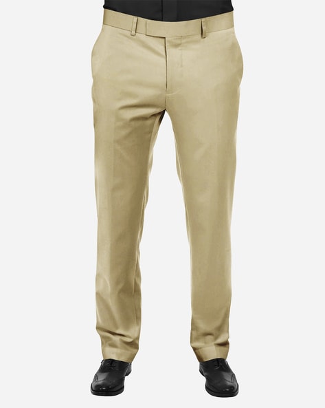 Buy Beige Trouser Pieces for Men by Bigreams.com Online | Ajio.com