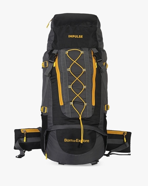 X-Country 75L Technical Hiking Pack Jet Black