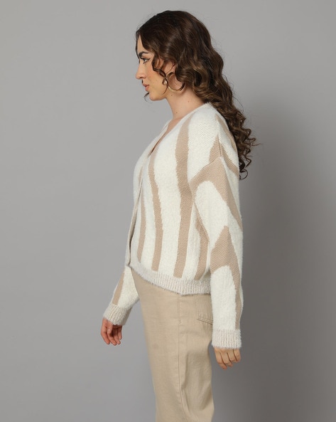 Buy White Sweaters & Cardigans for Women by Fyre Rose Online