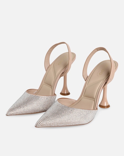 Aldo top slingback heels