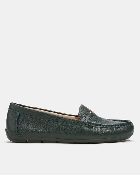 COACHMarley Leather Logo Slip-On Drivers deals